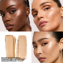 Cargar imagen en el visor de la galería, Patrick Ta Major Glow Crème & Powder Light Reflecting Translucent Highlighter Duo