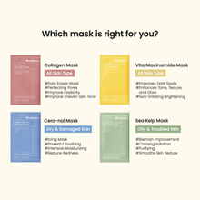Cargar imagen en el visor de la galería, Hydro Cera-nol Real Deep Mask for Dryness Relief & Redness Soothing (Pack 4)