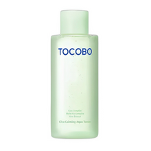 Cargar imagen en el visor de la galería, TOCOBO Cica Calming Aqua Toner 200 ML | Tónico Calmante Piel Sensible y Acné