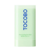 Cargar imagen en el visor de la galería, TOCOBO Cica Cooling Sun Stick SPF 50+ PA++++ 18g. | Protector Solar En Barra Antiacné y Piel Sensible