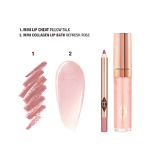 Cargar imagen en el visor de la galería, Dúo para labios Glossy Fresh Pink Lip Duo