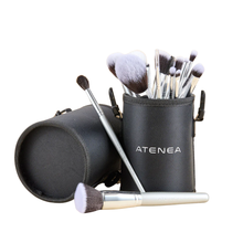 Cargar imagen en el visor de la galería, Kit de brochas de maquillaje Silver