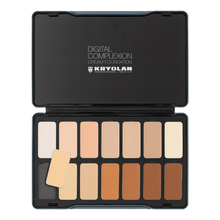 Cargar imagen en el visor de la galería, Digital Complexion Cream Foundation Paleta de 14 colores -Digital2
