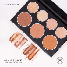 Cargar imagen en el visor de la galería, Paleta de Contour e Iluminador Glamback