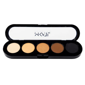 Paleta de 5 sombras