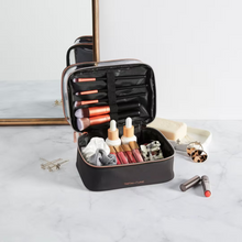 Cargar imagen en el visor de la galería, Basics Black Double-Zip Train Case *PRE-Order*
