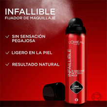 Cargar imagen en el visor de la galería, Fijador de maquillaje: Infaillible 3-Second Setting Mist
