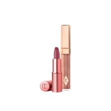 Cargar imagen en el visor de la galería, Charlotte Tilbury K.I.S.S.I.N.G Lipstick and Lip Gloss Duos *PRE-Order*
