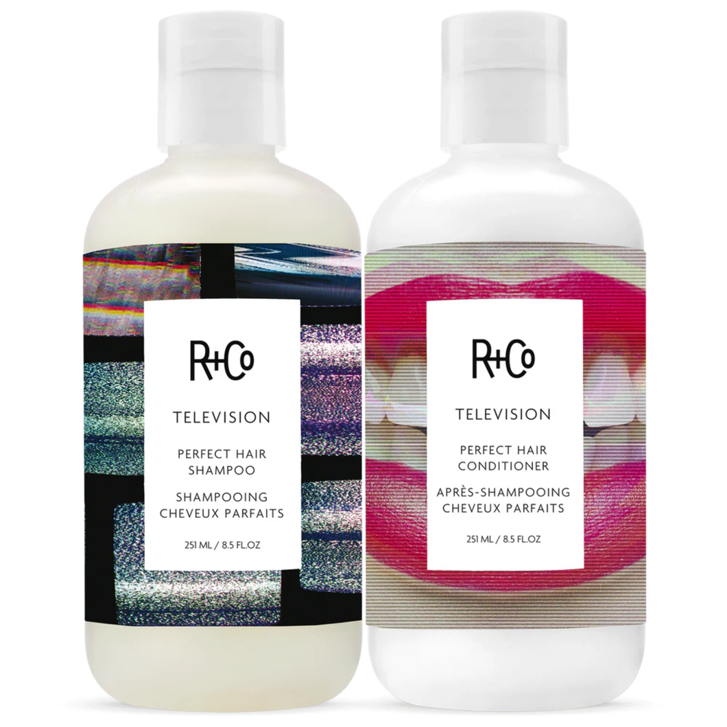 R+CO Television Perfect Hair Shampoo + Conditioner Set *PRE-Order*
