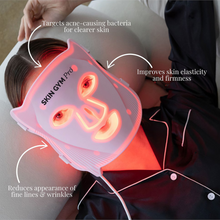 Cargar imagen en el visor de la galería, Pro LED Light Therapy Mask (Máscara de terapia de luz pro)
