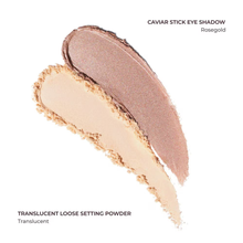 Cargar imagen en el visor de la galería, Laura Mercier Gift Set Mini (Polvo suelto traslúcido + sombra de ojos en barra)
