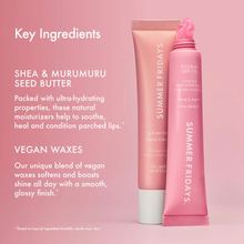 Cargar imagen en el visor de la galería, Summer Fridays ″Sweet Pink Duo with Birthday Cake + Strawberry Soft Serve Lip Butter Balm″
