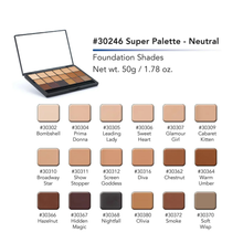 Cargar imagen en el visor de la galería, Ultra HD Foundation Super Palette - #30246 Neutral *PRE-Order*
