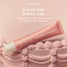 Cargar imagen en el visor de la galería, Summer Fridays ″Sweet Pink Duo with Birthday Cake + Strawberry Soft Serve Lip Butter Balm″
