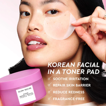 Cargar imagen en el visor de la galería, Glow Recipe  PDRN Repair + Soothe Korean Prickly Pear Toner Pads for Skin Barrier Repair *PRE-Order*
