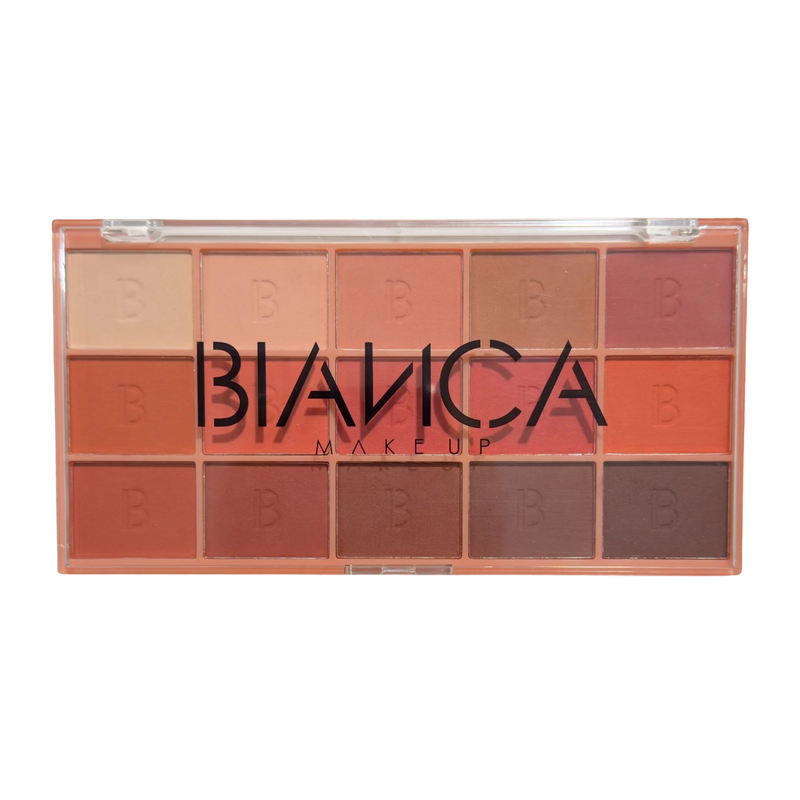 Paletas de sombras mate ″Peach″