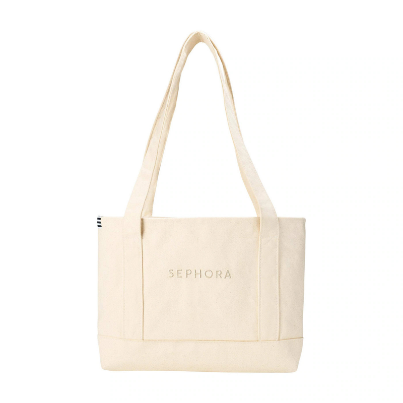 SEPHORA Canvas Tote Bag with Lipstick Pockets *PRE-Order*