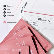 Cargar imagen en el visor de la galería, Bio Collagen Real Deep Mask for Pore Minimizing &amp; Firming Care (Pack 4)
