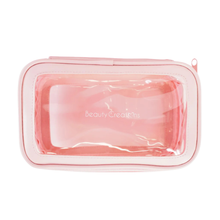 Cargar imagen en el visor de la galería, Cosmetiquera Beauty Creations - Clearly Pink Cosmetic Bag
