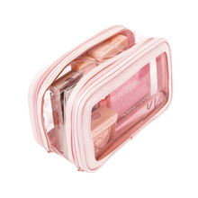 Cargar imagen en el visor de la galería, Cosmetiquera Beauty Creations - Clearly Pink Cosmetic Bag
