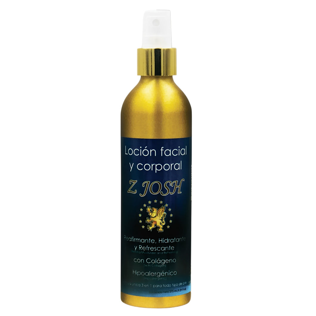 Loción Facial y Corporal Z-Josh 275ml.