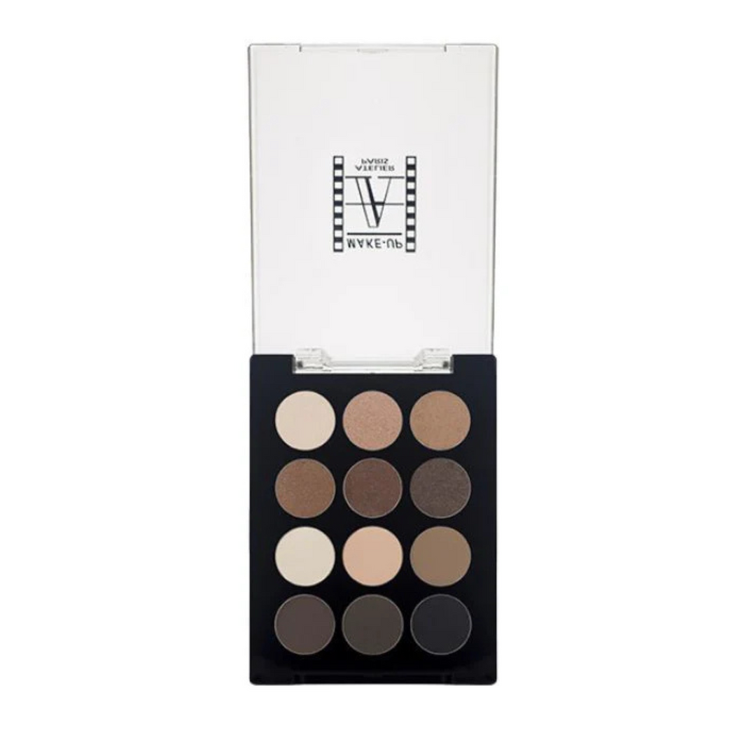 Paleta mini de 12 Sombras para ojos