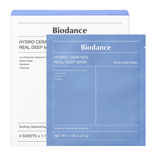 Cargar imagen en el visor de la galería, Hydro Cera-nol Real Deep Mask for Dryness Relief &amp; Redness Soothing (Pack 4)
