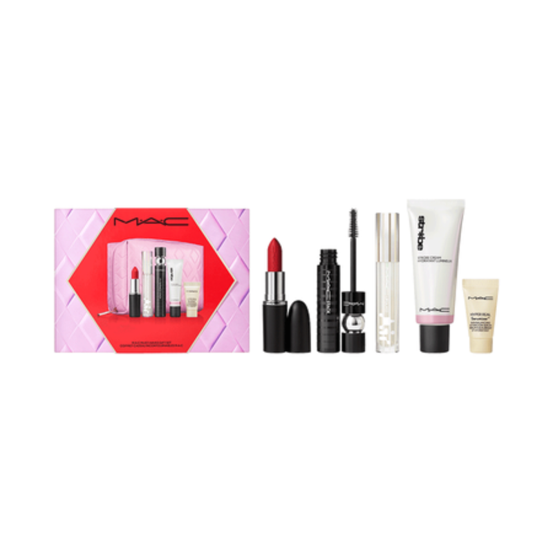 Set MAC Cosmetics para ojos, labios y piel - 5pz.