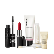 Cargar imagen en el visor de la galería, Set MAC Cosmetics para ojos, labios y piel - 5pz.
