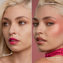 Cargar imagen en el visor de la galería, Sunset Blush &amp; Contour Palette
