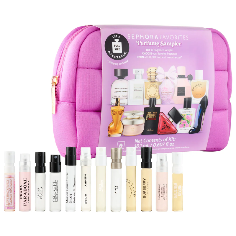 Perfume Sampler Set with Floral & Vanilla Perfumes *PRE-Order*